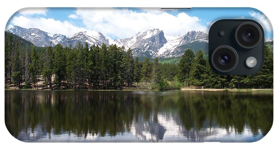Sprague Lake iPhone Case featuring the photograph Reflections of Sprague Lake by Dorrene BrownButterfield