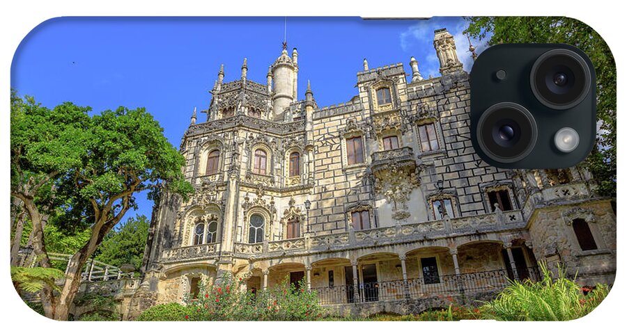 Sintra iPhone Case featuring the photograph Regaleira Palace Sintra by Benny Marty