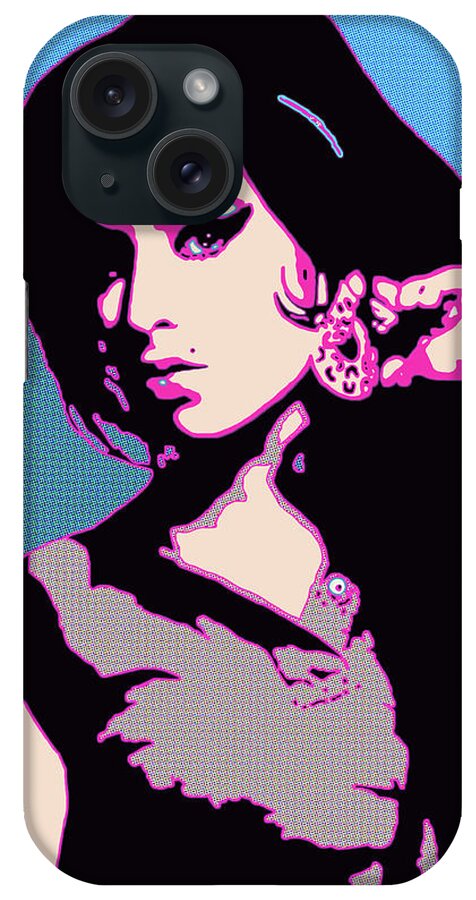 Amy iPhone Case featuring the digital art Remember Amy by Joy McKenzie