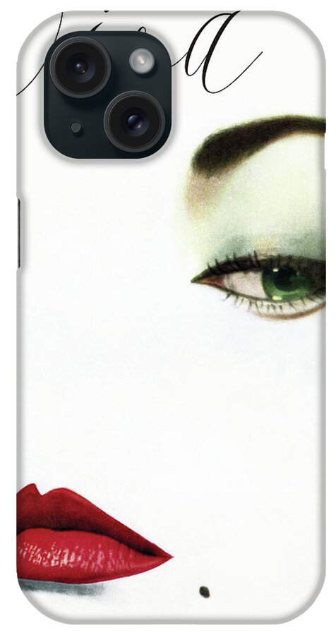 Fashion iPhone Case featuring the painting Retro Fashion Diva by Mindy Sommers