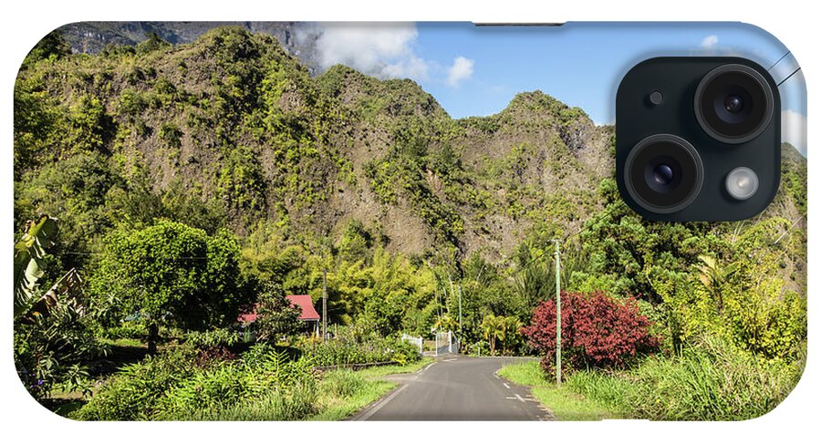 France iPhone Case featuring the photograph Reunion island by Didier Marti