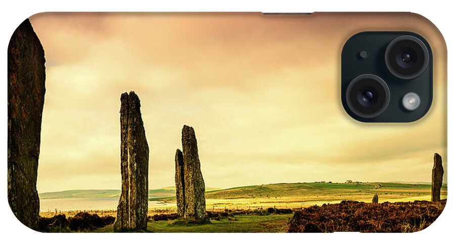Brodgar iPhone Case featuring the photograph Ring Of Brodgar by Darran Buckley