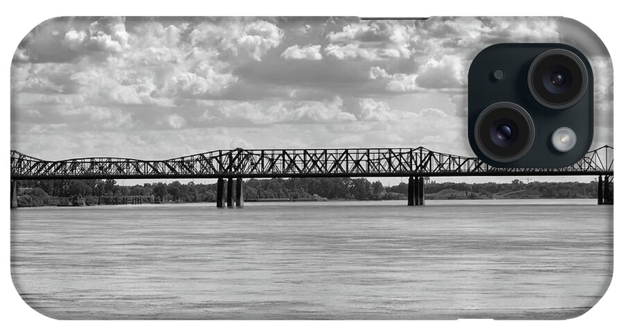 Mississippi River iPhone Case featuring the photograph River Crossing by Connor Beekman