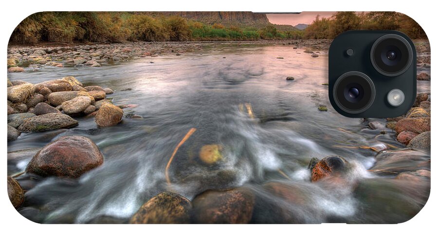 River iPhone Case featuring the photograph River Flow by Sue Cullumber