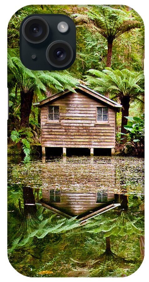Dandenong Forest iPhone Case featuring the photograph River Reflections by Az Jackson