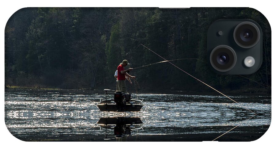 Fishing iPhone Case featuring the photograph River Run by Kevin Cable