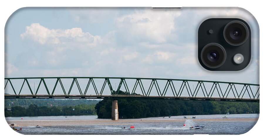 Riverfront Roar iPhone Case featuring the photograph Riverfront Roar 2015 by Holden The Moment