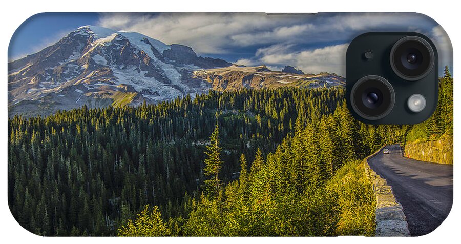 Mt Rainer iPhone Case featuring the photograph Road to Paradise by Doug Scrima