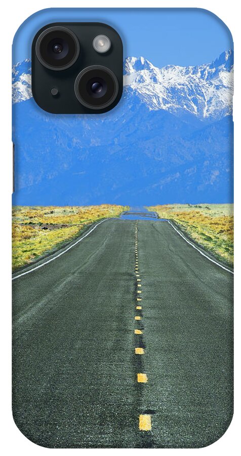Road iPhone Case featuring the photograph Road to the Sangre De Cristo Mountains by Aaron Spong