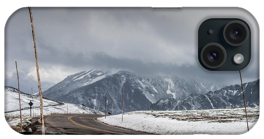 Nature iPhone Case featuring the photograph Road Way over the Mountains in Rocky Mountain National Park by Randall Nyhof