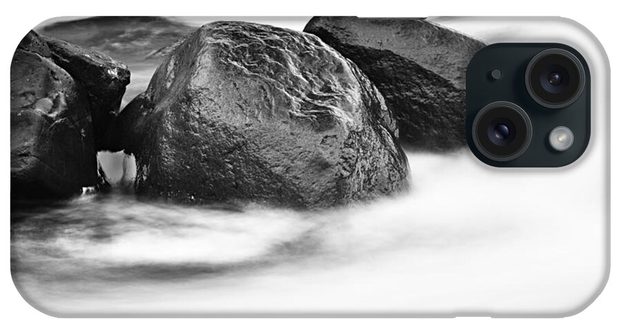 Photography iPhone Case featuring the photograph Rock Solid by Larry Ricker