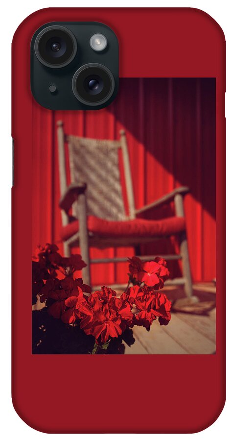 Red iPhone Case featuring the photograph Rockin' Red by Jessica Brawley