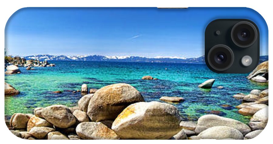 Sand Harbor iPhone Case featuring the photograph Rocky Cove Sand Harbor by Jason Abando