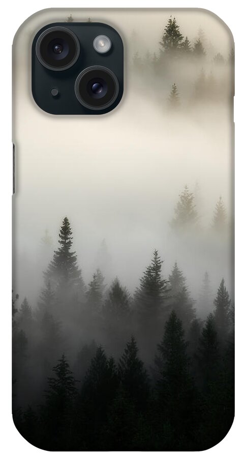 Mountain Fog iPhone Case featuring the photograph Rocky Mountain Fog by Matt Hammerstein