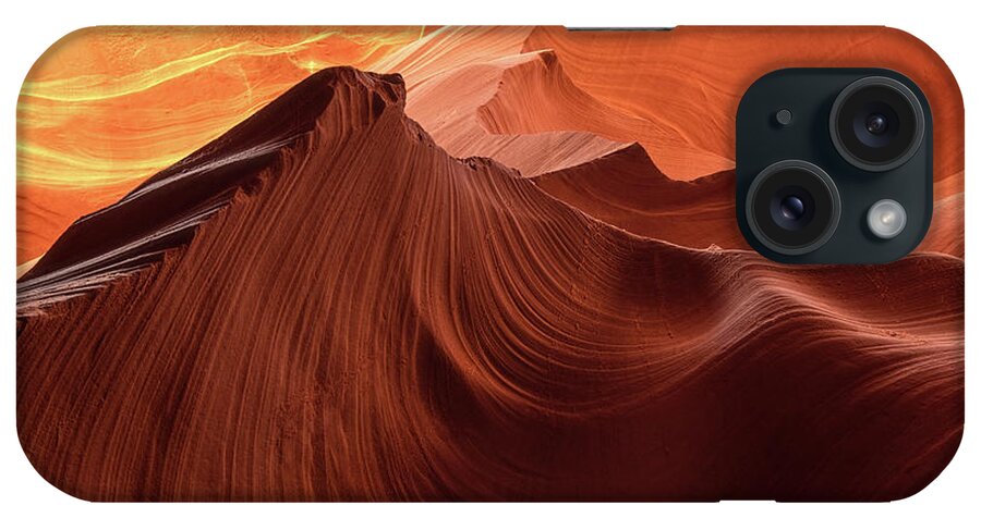 Sandstone iPhone Case featuring the photograph Rocky Mountain Sunrise by Erika Fawcett