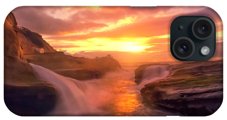  Oregon iPhone Case featuring the photograph Rocky Oregon Coast 6 by Timothy Hacker