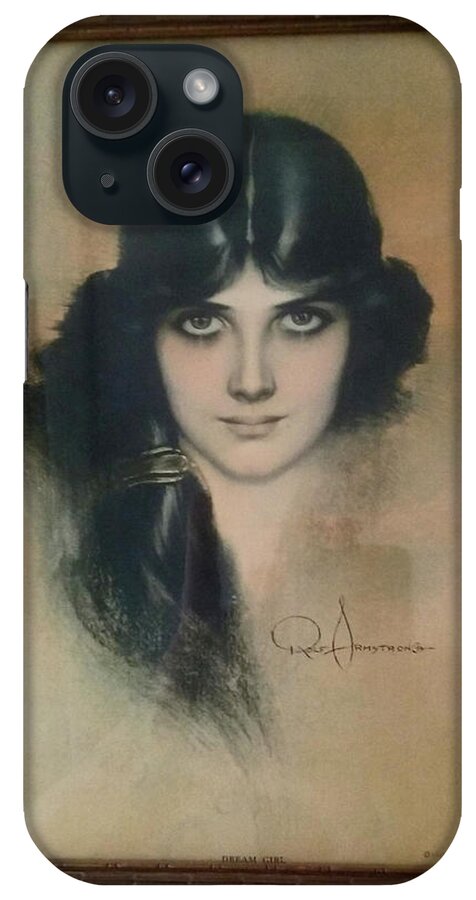Dream Girl Classic Women iPhone Case featuring the photograph Rolf Armstrongs Dream Girl 1929 by Jay Milo