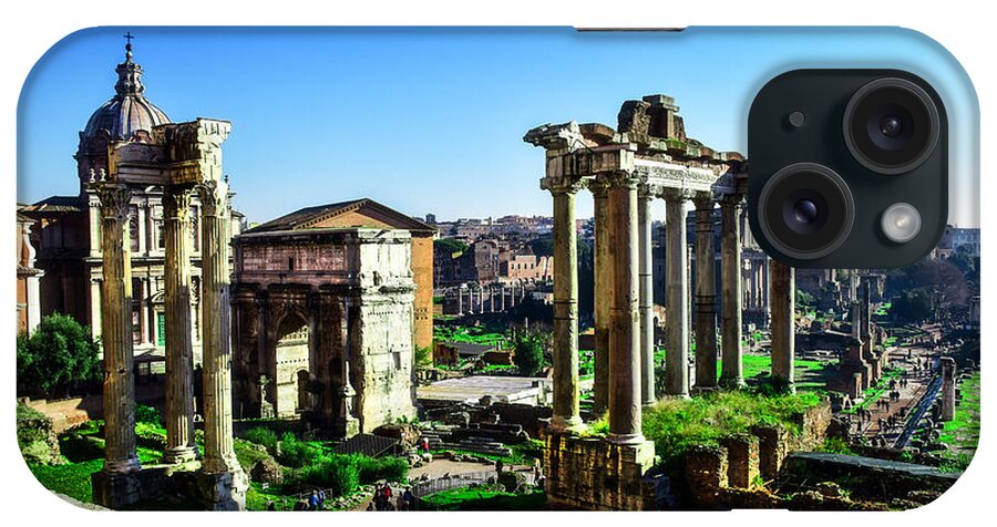 Rome iPhone Case featuring the photograph Roman Forum by Alessandro Della Pietra