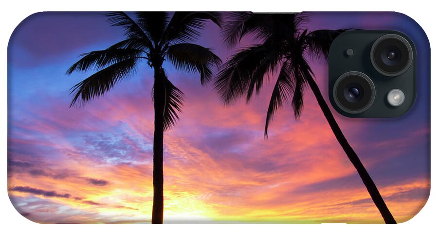 Sunset iPhone Case featuring the photograph Romance by Christopher Johnson