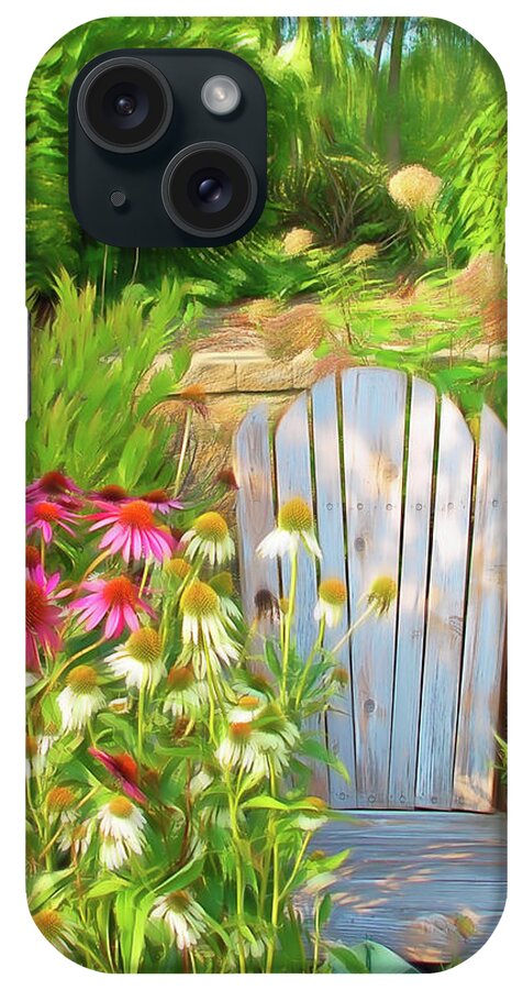 Garden iPhone Case featuring the photograph Romantic Skies Garden of Paradise by Aimee L Maher ALM GALLERY