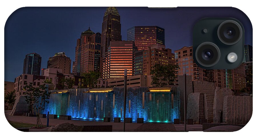 Nc iPhone Case featuring the photograph Romare Bearden Park by Cindi Poole