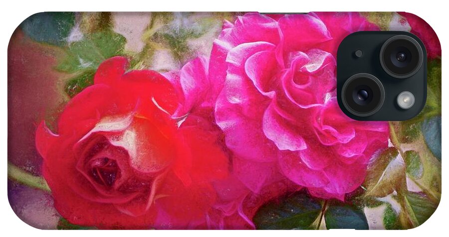 Floral iPhone Case featuring the photograph Rose 373 by Pamela Cooper
