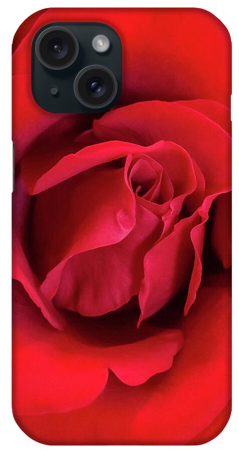 Art iPhone Case featuring the photograph Rose Red 4 by Ronda Broatch
