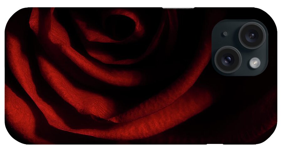 Rose iPhone Case featuring the photograph Rose Series 3 Red by Mike Eingle
