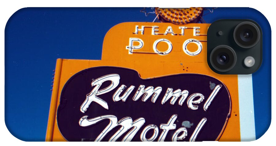 Rummel Motel iPhone Case featuring the photograph Rummel Motel by Matthew Bamberg