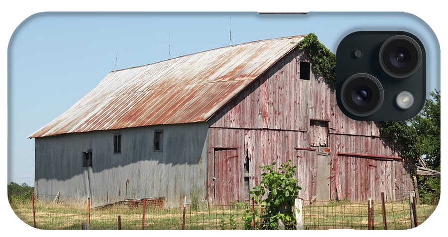 Barn iPhone Case featuring the photograph Rural Moberly by Kathryn Cornett