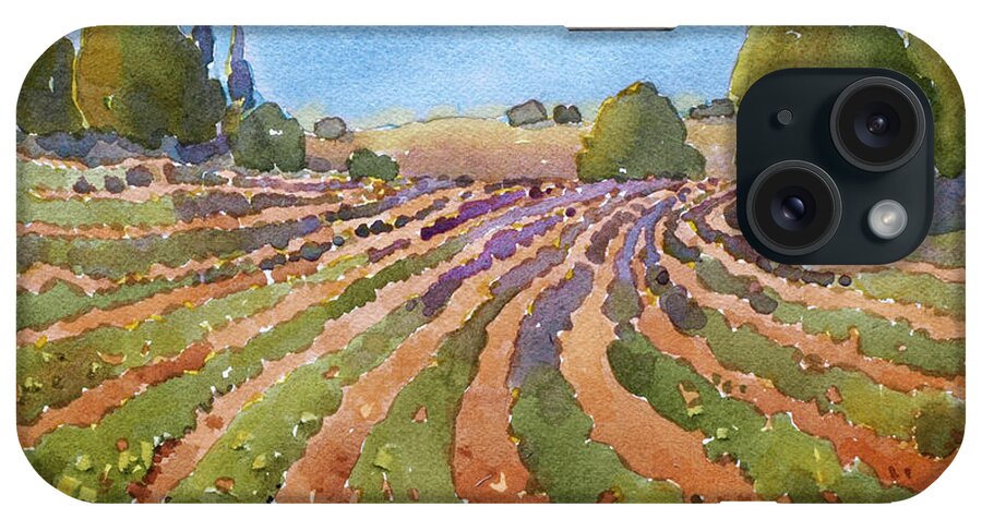 Country iPhone Case featuring the painting Rural Rhythm by Joyce Hicks