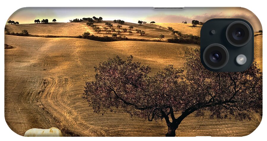 Landscape iPhone Case featuring the photograph Rural Spain View by Mal Bray