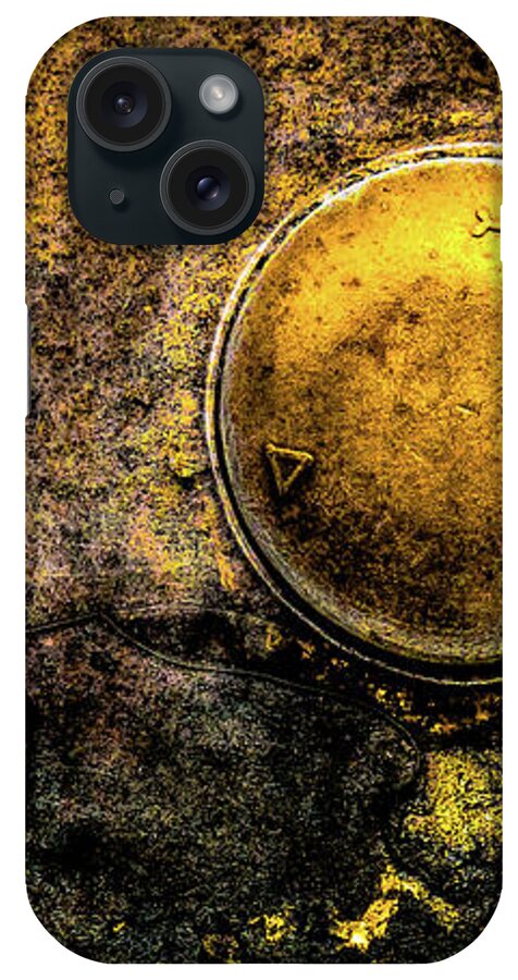 Abstract iPhone Case featuring the photograph Rust Scape One by Bob Orsillo