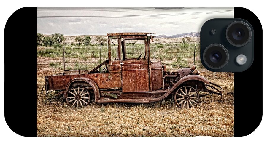 Rusty Jalopy iPhone Case featuring the photograph Rusty Jalopy by Imagery by Charly