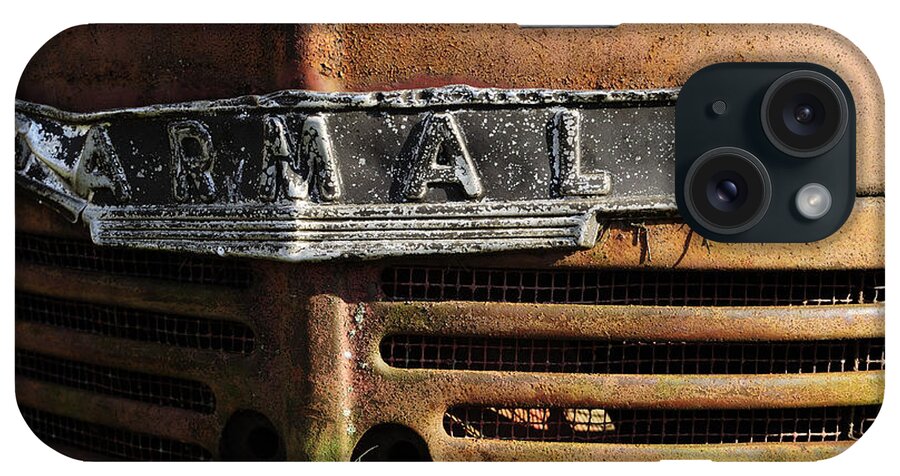 Tractor iPhone Case featuring the photograph Rusty Old Farmall by Luke Moore