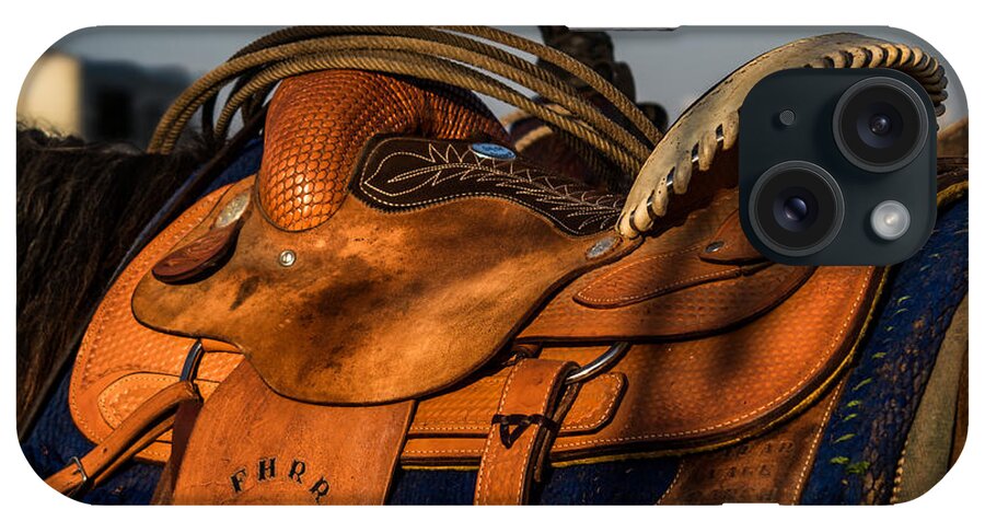 Jay Stockhaus iPhone Case featuring the photograph Saddle by Jay Stockhaus