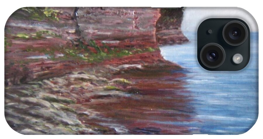 Whele State Park iPhone Case featuring the painting Sail into the Light by Jan Byington