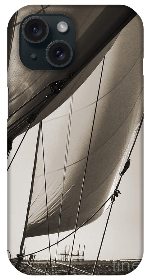Sailing iPhone Case featuring the photograph Sailing Beneteau 49 Sloop by Dustin K Ryan