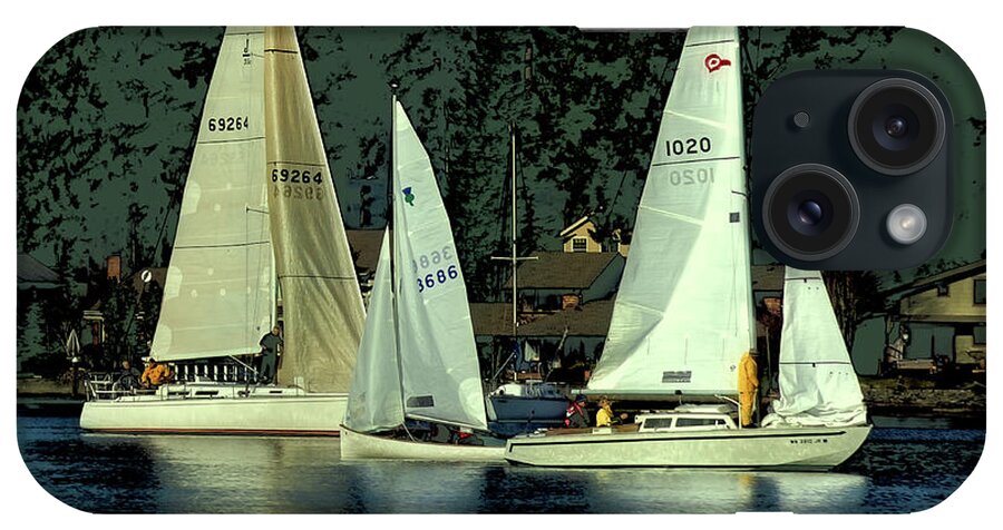 Sailing The Harbor iPhone Case featuring the photograph Sailing the Harbor by David Patterson