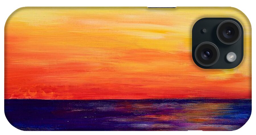 Sailor's Delight iPhone Case featuring the painting Sailor's Delight by Debi Starr