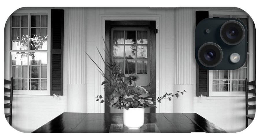 Augustus Saint-gaudens iPhone Case featuring the photograph Saint Gaudens Porch by John Meader