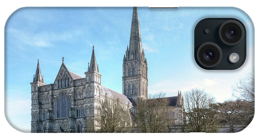 Salisbury Cathedral iPhone Case featuring the photograph Salisbury - England by Joana Kruse