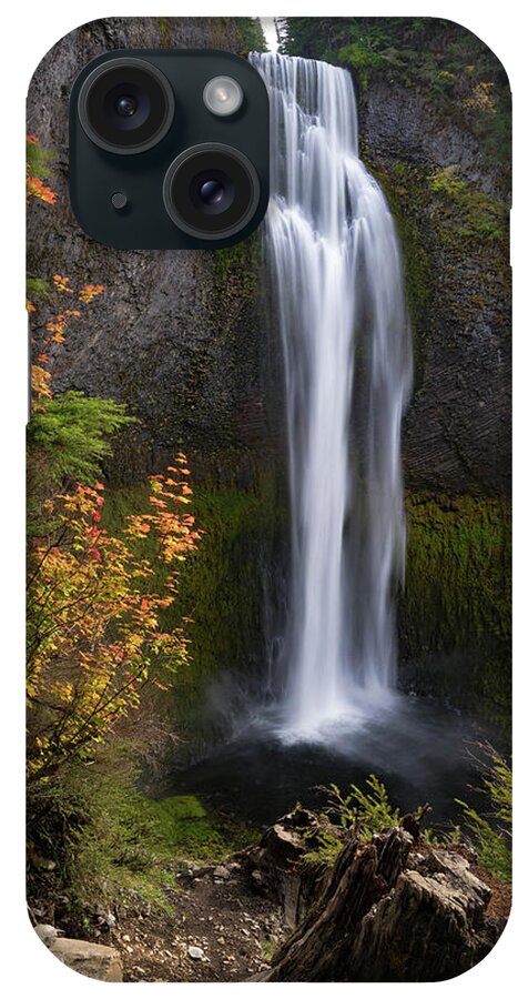 Pacific Northwest iPhone Case featuring the photograph Salt Creek Falls by Brian Bonham