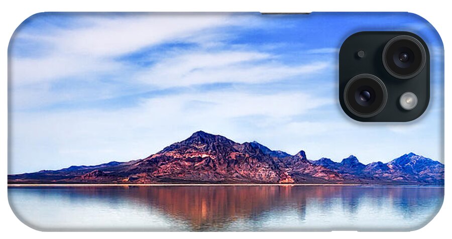 Utah iPhone Case featuring the photograph Salt Lake Mountain by Robert FERD Frank
