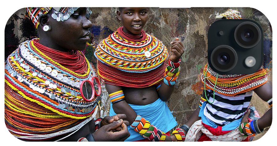 People iPhone Case featuring the photograph Samburu Beauties by Morris Keyonzo