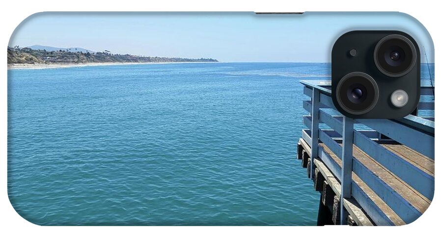 San Clemente iPhone Case featuring the photograph San Clemente Pier by Connor Beekman