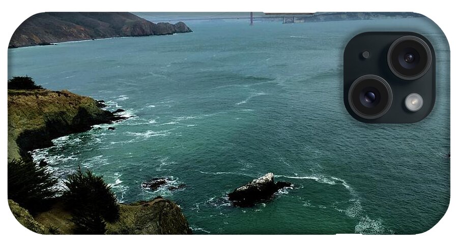 Golden Gate iPhone Case featuring the photograph San Fran #1 by Dennis Richardson