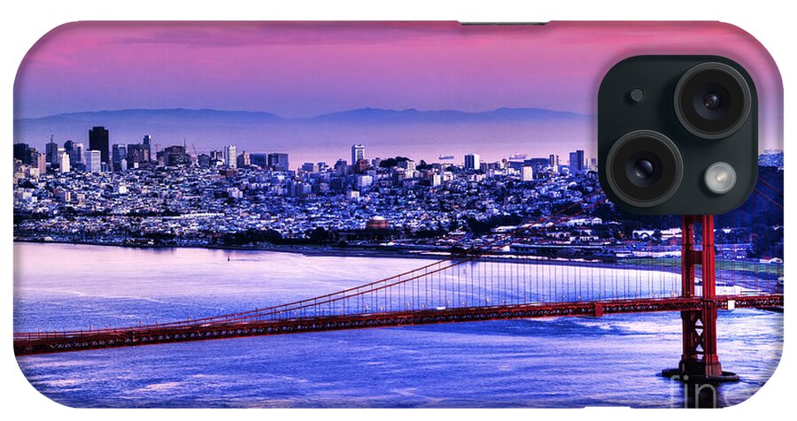 Golden Gate Bridge iPhone Case featuring the photograph San Francisco Sunset by Paul Gillham