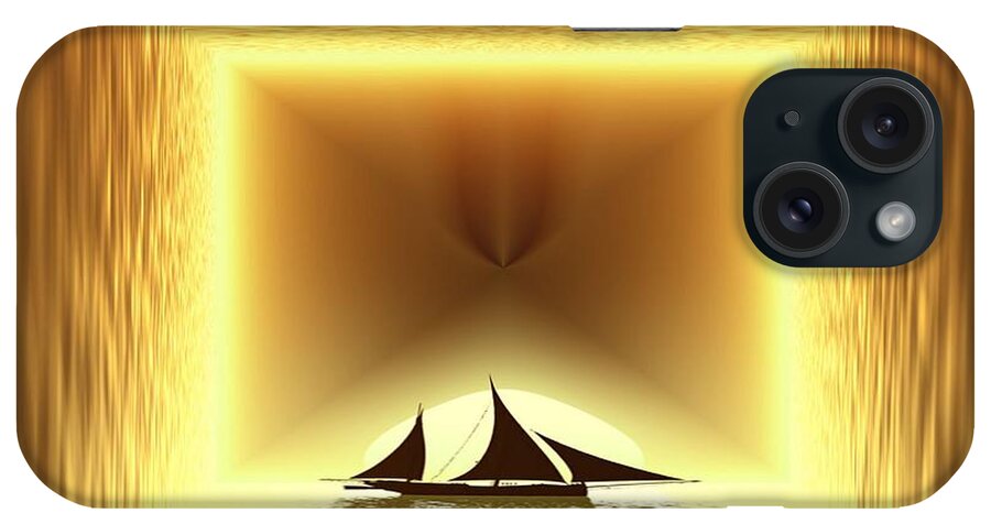 Sail iPhone Case featuring the photograph San Juan Silhouette by Tim Allen