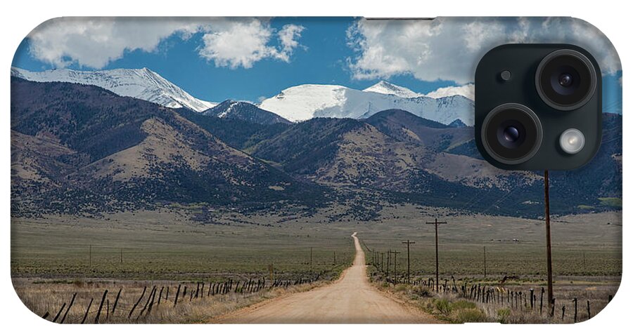 San Luis Valley iPhone Case featuring the photograph San Luis Valley Back Road Cruising by James BO Insogna
